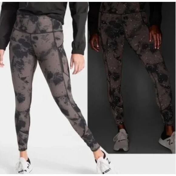 Athleta Pants - Athleta Rainier Reflective Tight - M